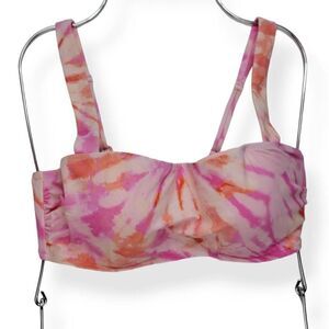 Shade & Shore Tie Dye Light Lift Bikini Top 34B